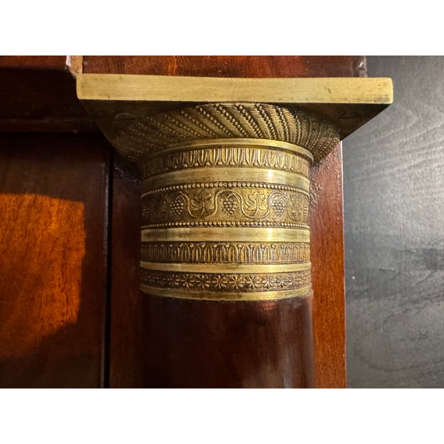 Tall French Empire Chest of Drawers, 1840 For Sale - Image 11 of 18