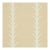Sample - Schumacher X Celerie Kemble Acanthus Stripe Vinyl Wallpaper in Natural For Sale