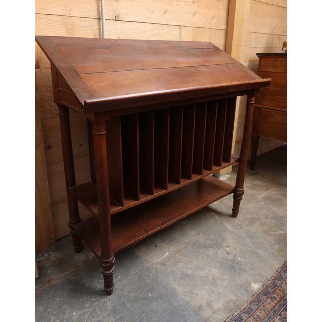 Walnut Writing Desk, 19th Century For Sale - Image 11 of 12