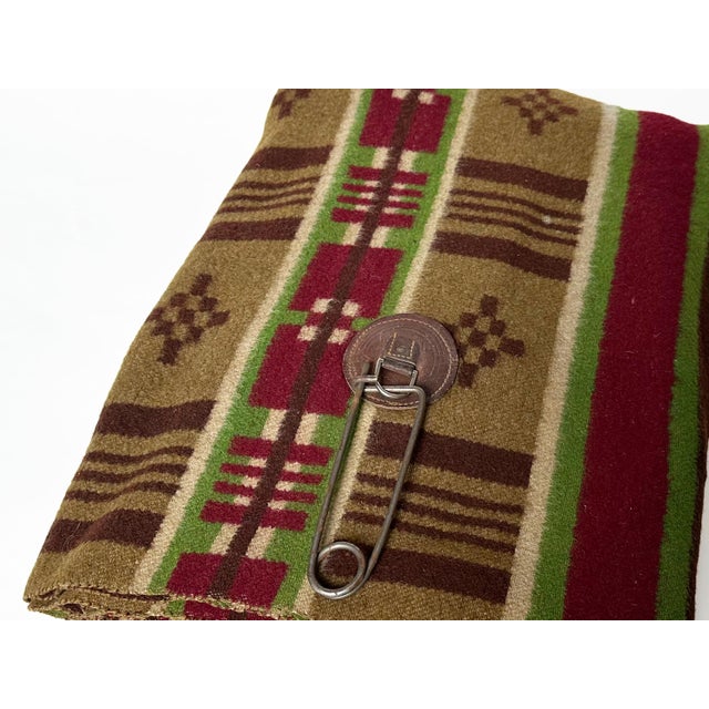 Farmhouse 1900s Antique Wool Horse Blanket For Sale - Image 3 of 8