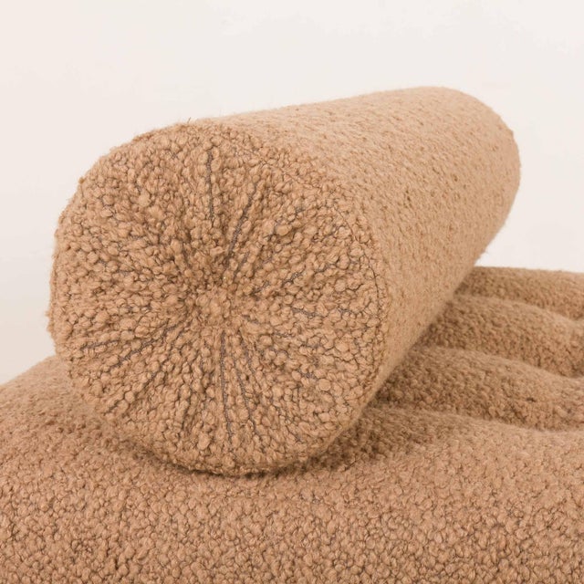 Mid-Century Modern Scandinavian Daybed in Natural Boucle Fabric, 1960s For Sale - Image 9 of 14