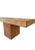 Wood Solid Teak Wood Sculptural Bench, Modern Organic For Sale - Image 7 of 8