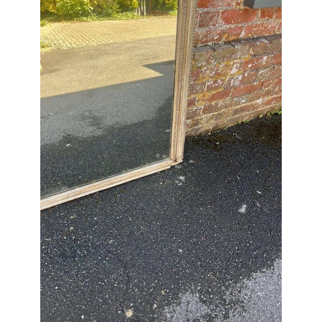 Large 19th Century English Painted Overmantle Mirror For Sale - Image 3 of 6