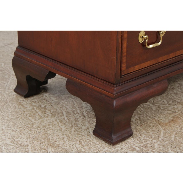 Councill Craftsman Mahogany Inlaid Dresser For Sale - Image 10 of 14