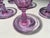 Mid-Century Purple Murano Glasses, Venice, Italy, 1960s, Set of 6 For Sale - Image 6 of 18