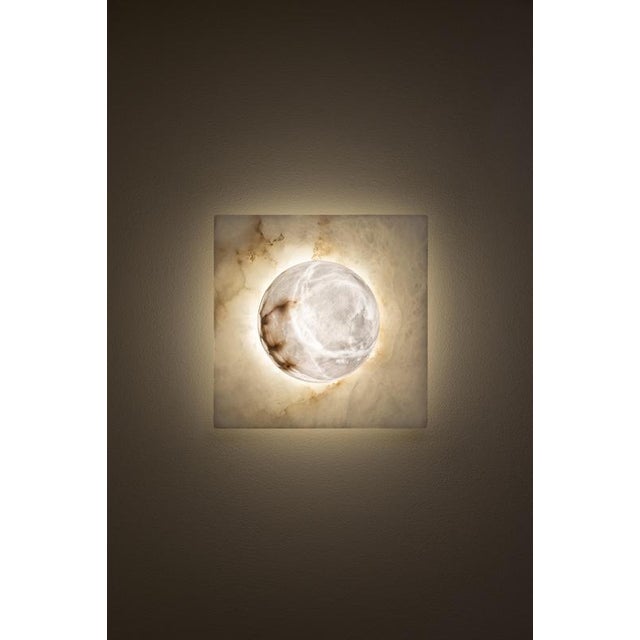 BX2 Wall Lamp by United Alabaster For Sale - Image 4 of 8