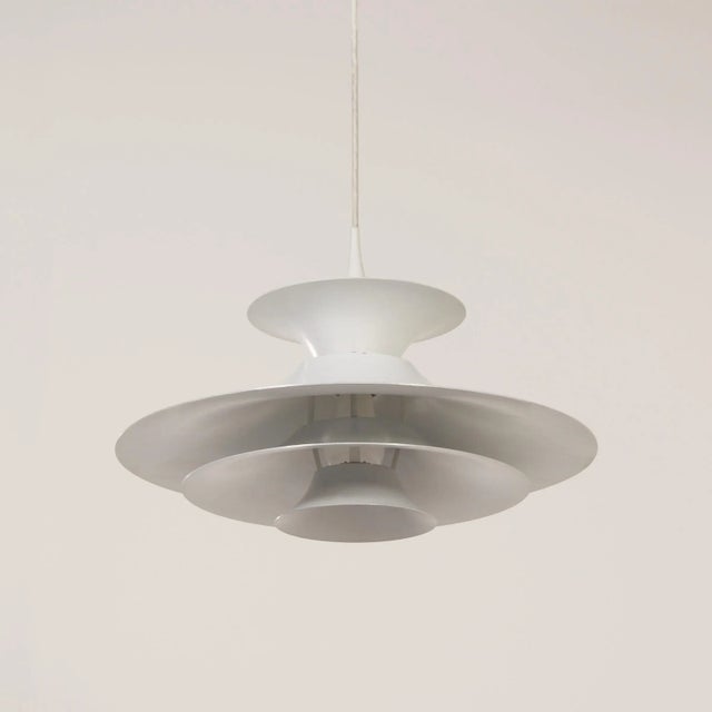 1970s Danish Hanging Lamp Radius by Eric Balslev for Fog & Mørup, 1970s For Sale - Image 5 of 13