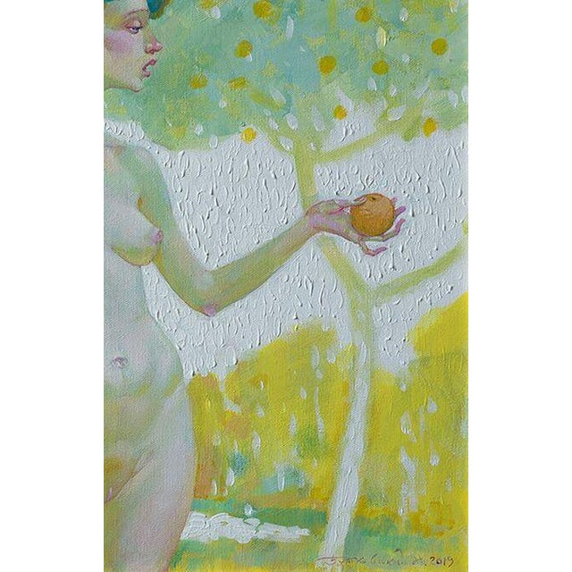 Acrylic Painting in Eden Nicolay Vydcovsky For Sale - Image 4 of 4