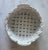 Vintage Italian White Woven Ceramic Basket For Sale In Austin - Image 6 of 11