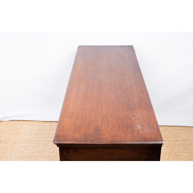 Late 19th Century English Oak Console For Sale In San Diego - Image 6 of 11