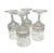 Transparent Set of 4 Vintage Arby's Christmas Collection Wine Goblets - A Set of 4 For Sale - Image 8 of 11