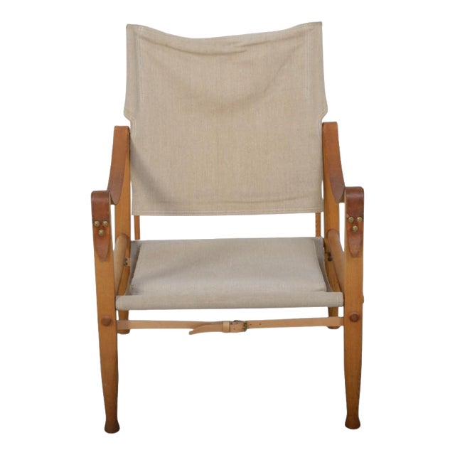 Safari Chair by Kaare Klint, 1980s For Sale