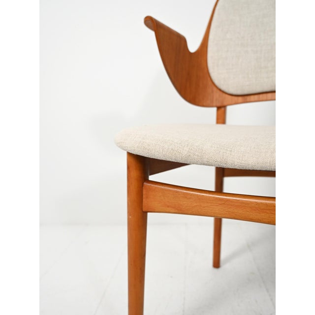 Wood Danish Chairs by Hans Olsen for Bramin, 1957, Set of 4 For Sale - Image 7 of 10
