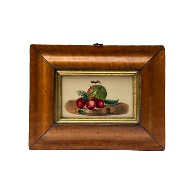 Early 19th Century Early 19th Century British School Still Life Watercolor Painting, Framed For Sale - Image 5 of 5