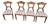 Biedermeier Chairs, 1830, Set of 4 For Sale