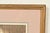 White J. Hohenberger Original Artist Signed "January" Lithograph in Carved Giltwood Frame For Sale - Image 8 of 13