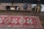 1970s Vintage Turkish Oushak Handmade Wool Cotton Pink Runner Rug For Sale - Image 10 of 11