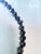 Mid‑Century 14k White Gold and Hand‑Faceted Onyx Graduated Bead Necklace 16" For Sale - Image 9 of 11