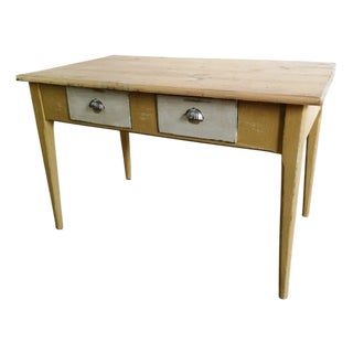 Antique Spanish Pine Kitchen Table, 1880 For Sale