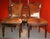 Italian "English Makers" Mahogany Chairs - Set of 6 For Sale - Image 4 of 9