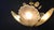 Stunning italian glass chandelier with a brass frame. The chandelier has glass art deco style shell shades and decorative...