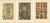 After Albert Racinet, Medieval, Celtic & Renaissance Ornament, 1873, Chromolithographs, Set of 3 For Sale