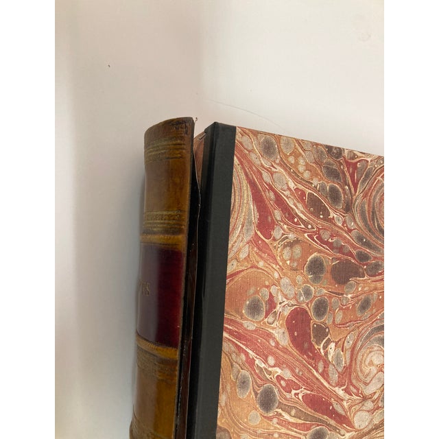 Leather Book Box - Receipts -2 For Sale In Los Angeles - Image 6 of 9