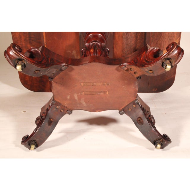 William IV Mahogany Games Table For Sale - Image 9 of 13