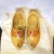 English Vintage Large Wooden Shoes From the Netherlands - a Pair For Sale - Image 3 of 6