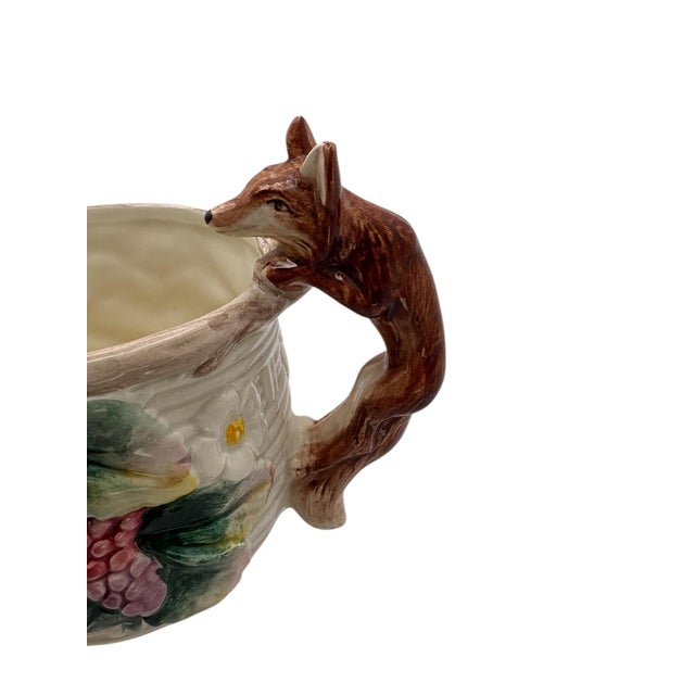 Vintage Fitz & Floyd Reynard Sleeping Fox 5 Piece Tea Service For Sale - Image 15 of 17