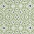 Sample - Schumacher Crusoe Ikat Fabric in Green For Sale