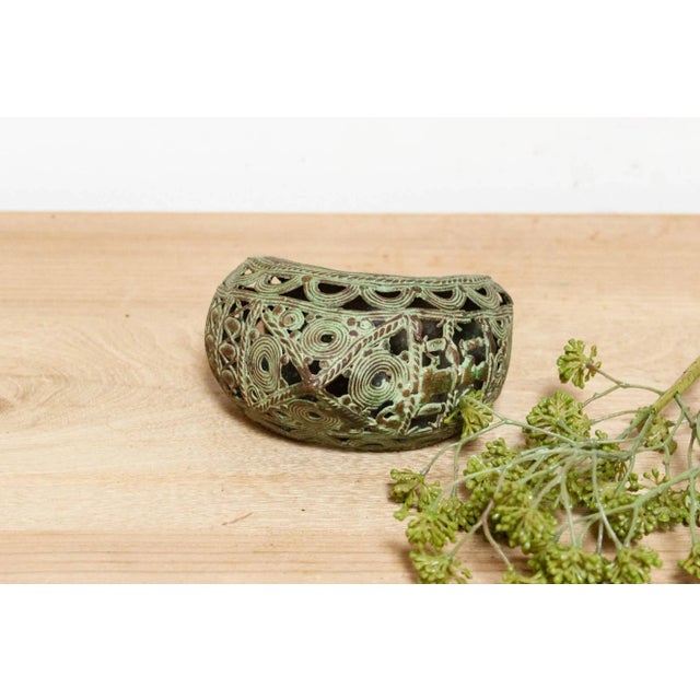 This striking anklet, crafted in Cameroon between the early and mid-20th century, served as currency for the Bamum people....