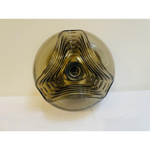 Wave Wall Lamp from Peill and Putzler, 1970s For Sale - Image 11 of 11