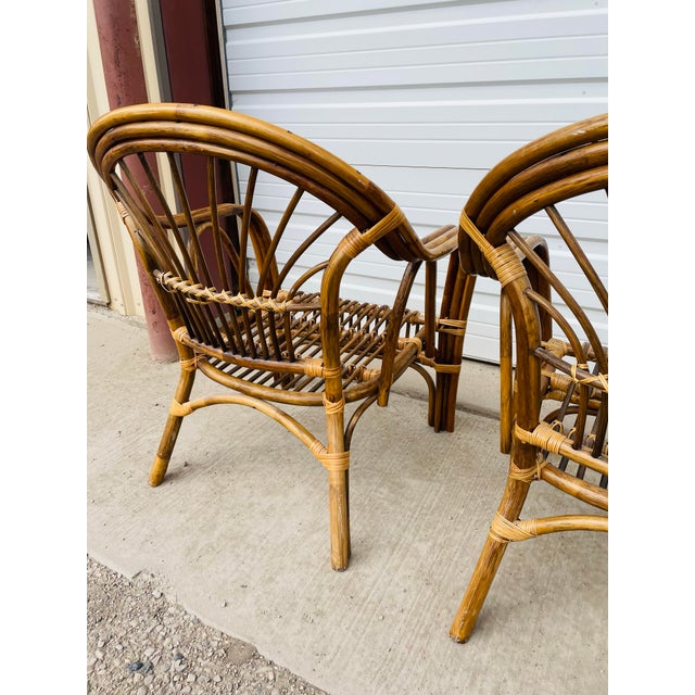 Vintage bamboo outdoor furniture cheap
