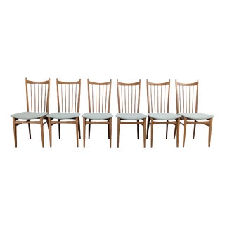Vintage Dining Chairs by Bähre Mignon, Set of 6 For Sale