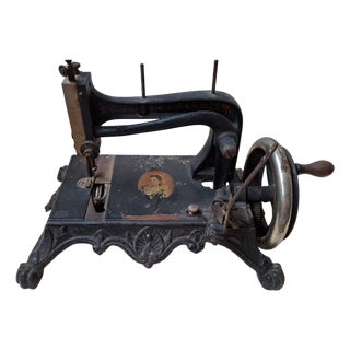 Antique Late 19th Century Renania Sewing Machine from Junker & Ruh, 1890s For Sale