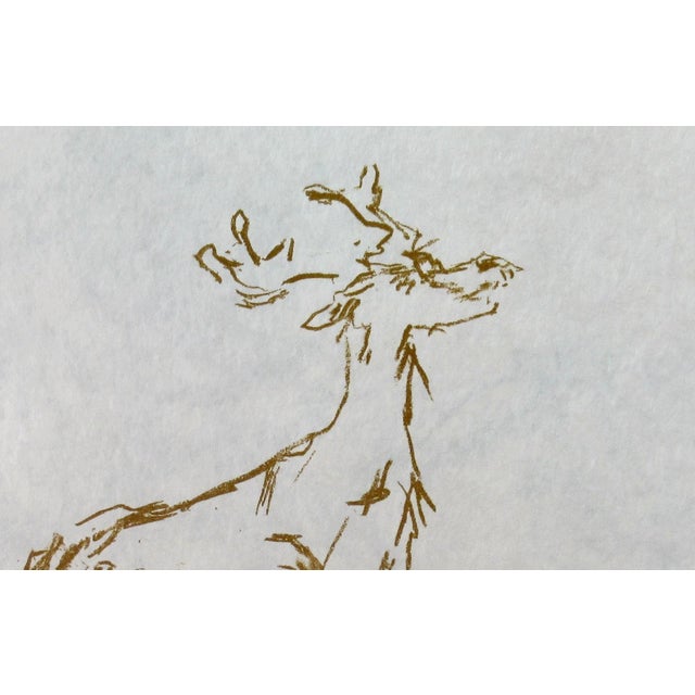 Expressionism Oskar Kokoschka "Le Bal Masque" Giuseppe Verdi Opera (Variant) 1967 Original Print For Sale - Image 3 of 5