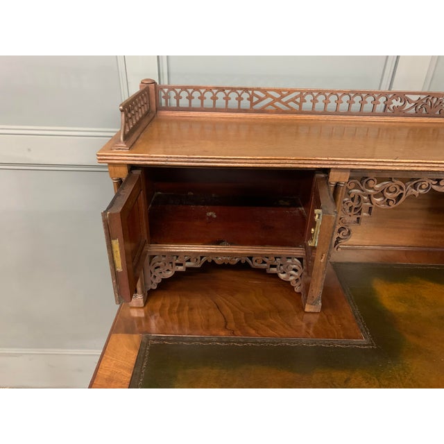 Edwards and Roberts Writing Desk, 1890 For Sale - Image 10 of 18