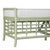 David Francis Luna Bench - Celery Green For Sale - Image 4 of 7