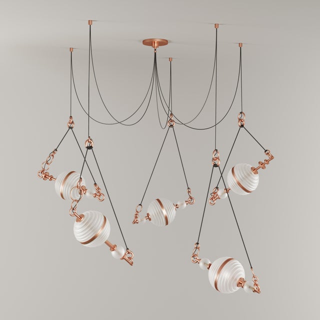 Saturn Suspension Lamp by Creativemary For Sale - Image 6 of 16