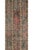 Textile 1960s Distressed Extra Long Turkish Runner Rug - Stair Rug 1'7'' X 23'4'' For Sale - Image 7 of 12