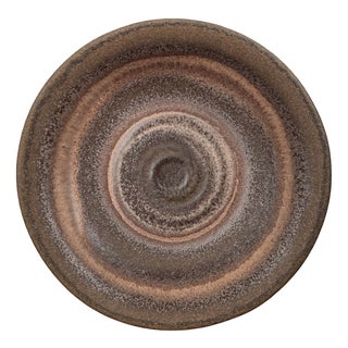 Mid-Century German Pottery Wall Bowl, 1960s For Sale