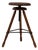 1920s French Adjustable Swivel Stool With Tripod Base For Sale