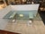 Kreiss Double Pedestal + Beveled Glass Top Dining Table For Sale In San Francisco - Image 6 of 11