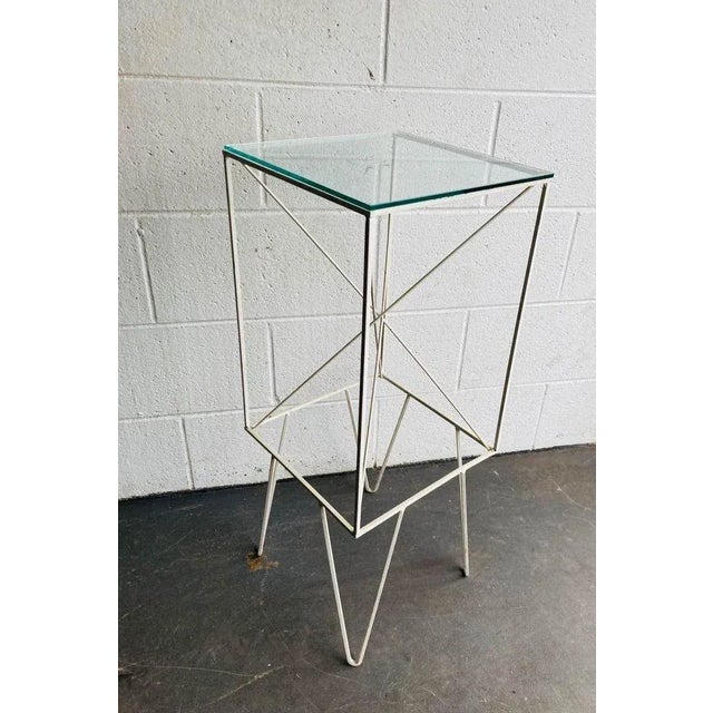 Vintage Minimalist Sculptural Plant Stand For Sale - Image 4 of 4