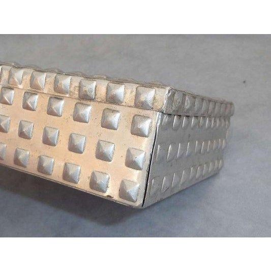 Early 20th Century Art Nouveau Aluminium Candy Box, Attributed by Josef Hoffmann For Sale - Image 11 of 11