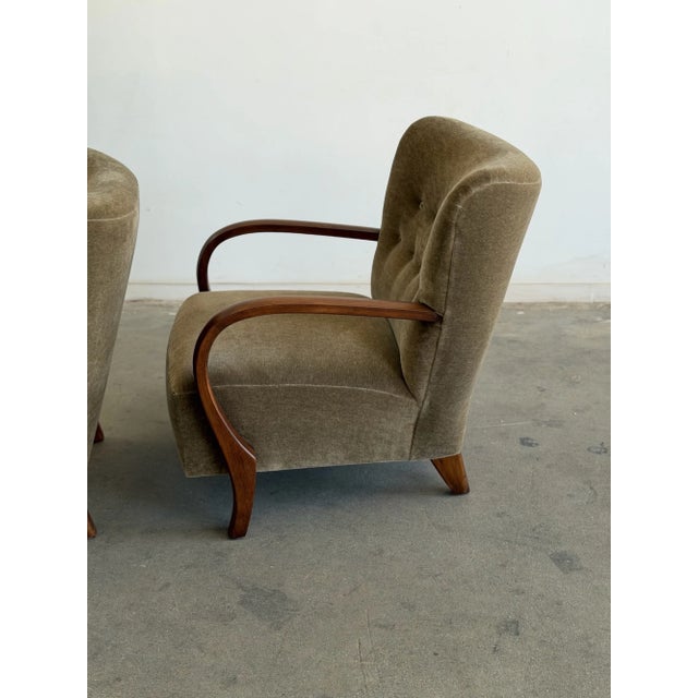 Made to Order: Jacques Lounge Chairs - Pair For Sale - Image 10 of 18