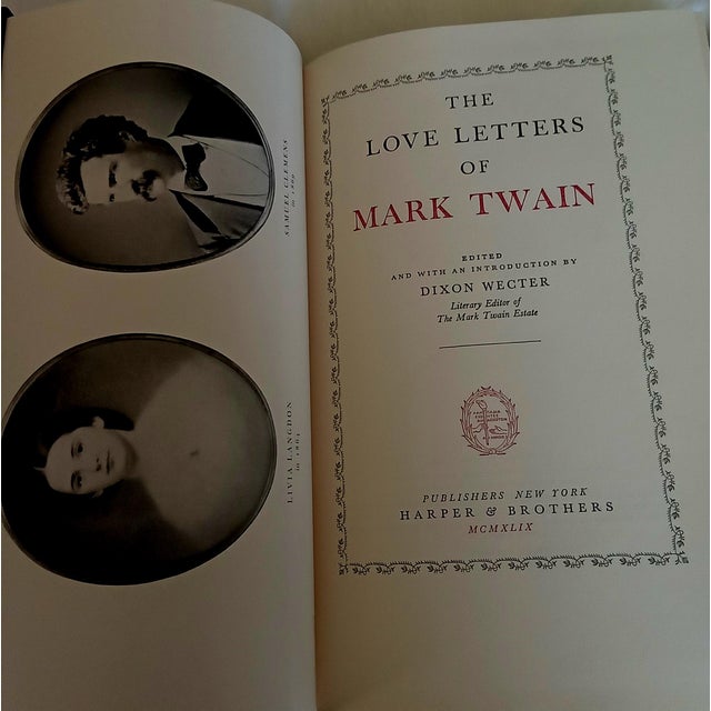 20th Century Mark Twain ,Autographed Limited Edition ,"The Love Letters ". For Sale - Image 10 of 13
