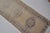 Apricot Vintage Faded Turkish Oushak Long Runner Rug With Ombre Abrash and Indigo Borders For Sale - Image 8 of 10