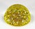 Webb and Corbett Vintage Webb & Corbett 1930's Yellow Vaseline / Uranium Glass Faceted Paperweight For Sale - Image 4 of 8